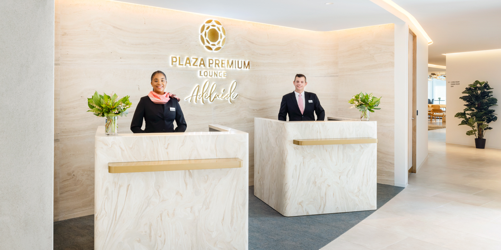 Plaza Premium Lounge Departures Adelaide International Airport