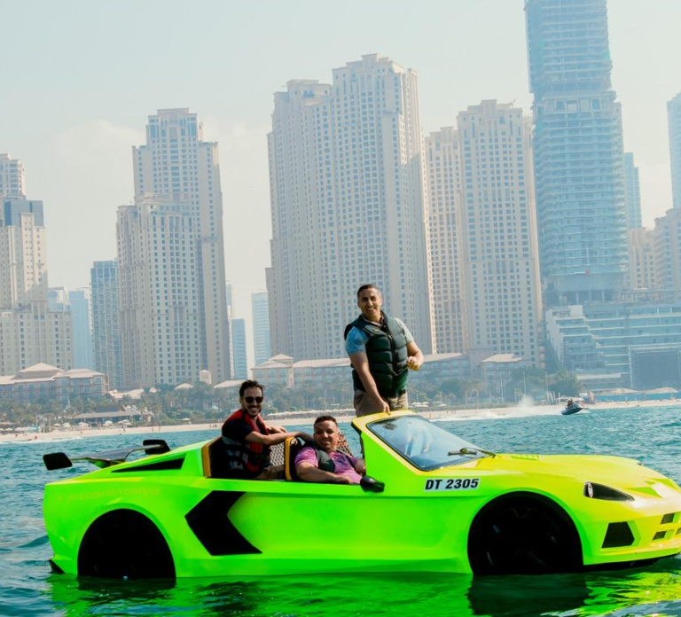 30 MINUTES JET CAR ACTIVITY IN DUBAI MARINA