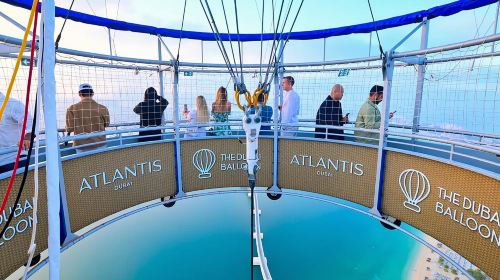 The Dubai Balloon Ride & Burj Khalifa 124/125th floor-Non Prime Tour with Transfers Day Tours
