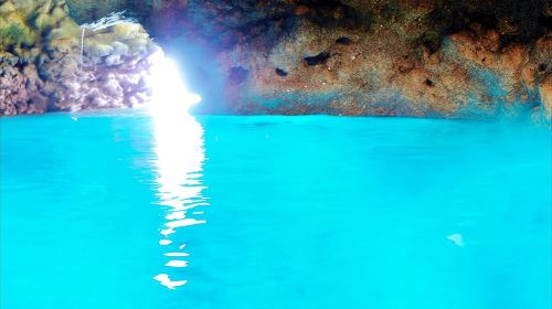 Okinawa Blue Cave Specialty Shop Blue Ocean