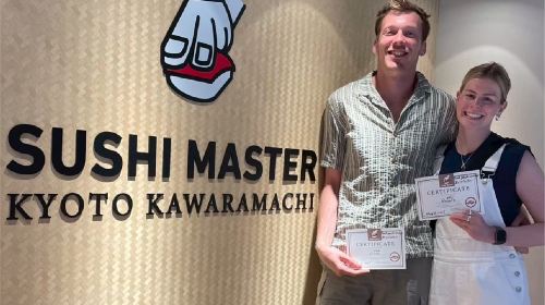 Kyoto Sushi Master - Food + Experience, become a sushi master at the sushi making class!