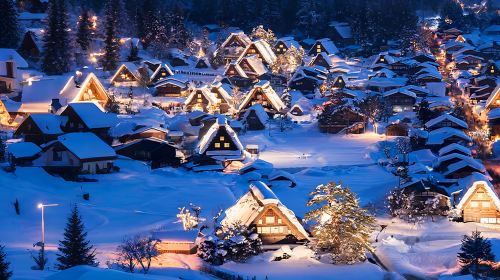Japan Nagoya Hida Takayama and Shirakawa-go Gassho-zukuri Village day tour (optional 9-person group transfer) Day Tours