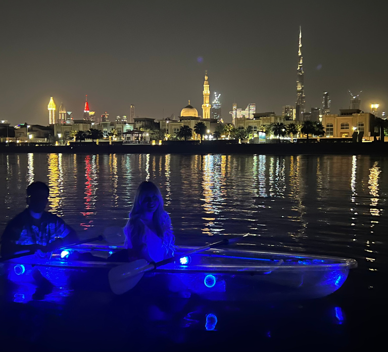 Dubai: Night Kayaking Tour