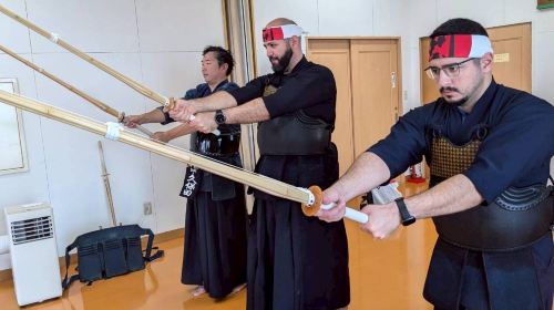 Samurai dojo kendo experience course
