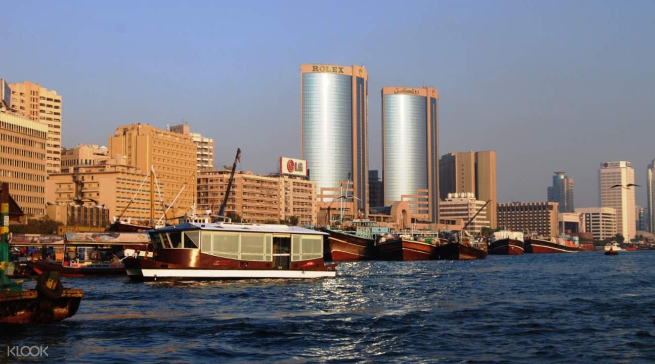Yacht Ride at Dubai Creek with Shared Transfers