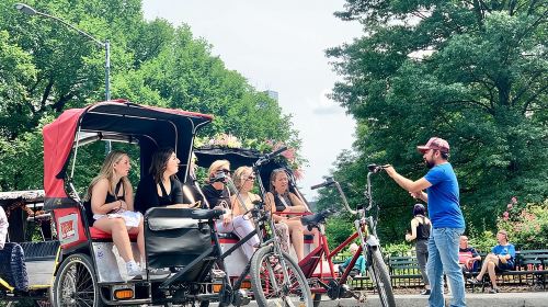 Central Park Pedicab Tour with Natural History Museum Access Day Tours