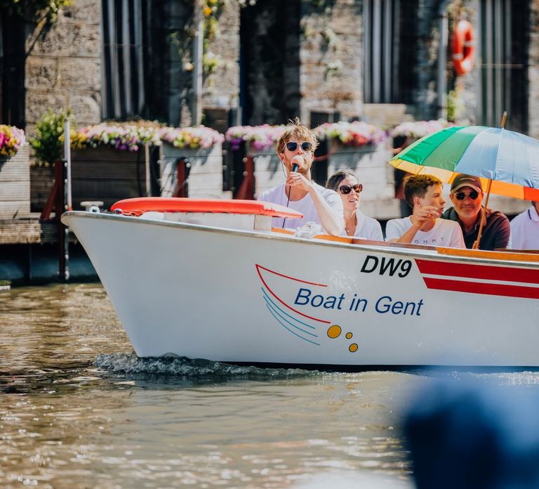 Ghent: 50-Minute Medieval Center Guided Boat Trip