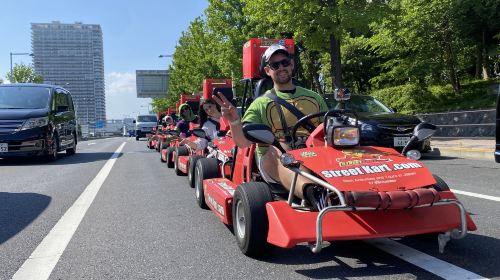 Street Kart | Tokyo Bay Go-Kart Experience | Scenic Route Passing Tokyo Tower and Rainbow Bridge in Odaiba