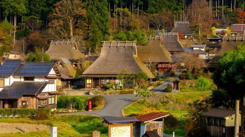 Explore Kyoto's Amanohashidate + Ine Fishing Village + Kayabuki No Sato Day Tour