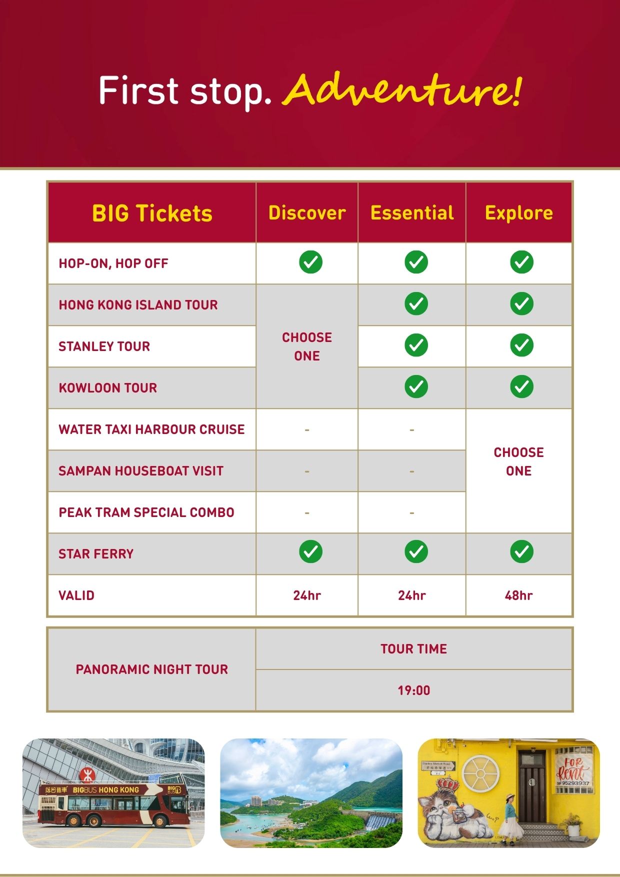 Big Bus Tours - Hong Kong Essential