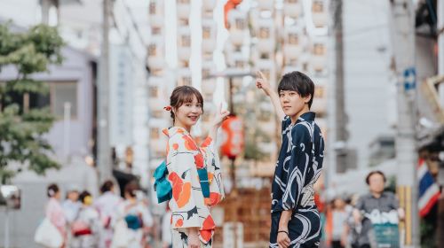 Kimono and Yukata Experience at Yumeyakata in Kyoto, Japan