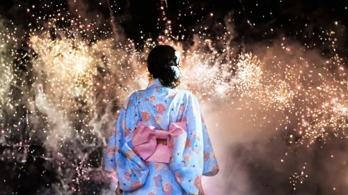 Kinugawa Fireworks and Ibaraki Flower Sea one-day tour: A Date with the Sea of Flowers and Fireworks