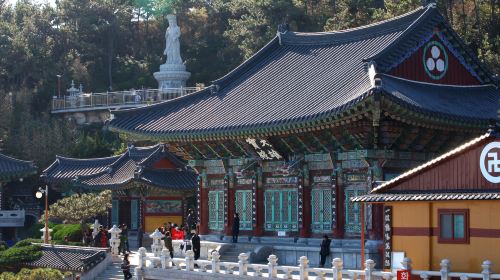 Busan One Day City Tour with Blueline Park Songjeong Beach Train