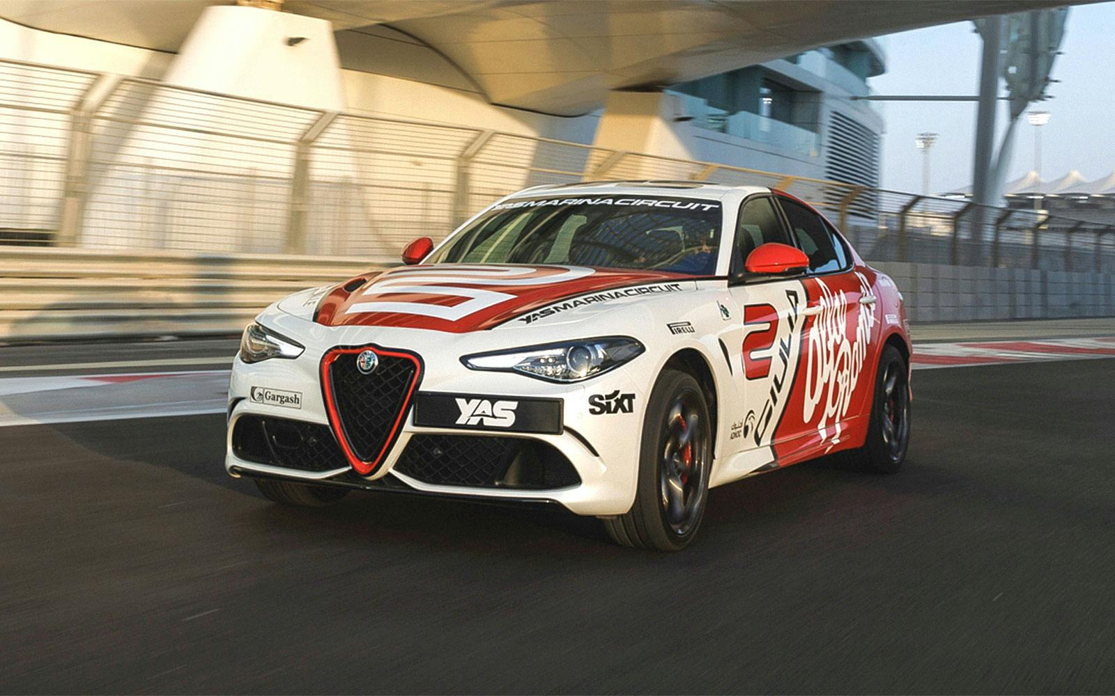 Alfa Romeo Giulia Quadrifoglio Passenger Experience at Yas Marina Circuit