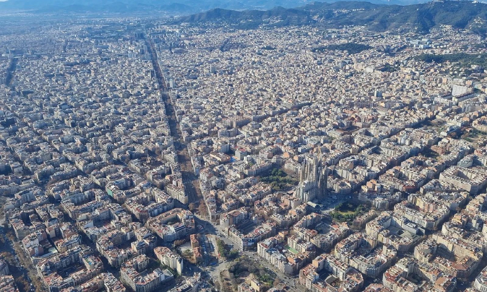 Private Helicopter Flight along the Barcelona Coastline