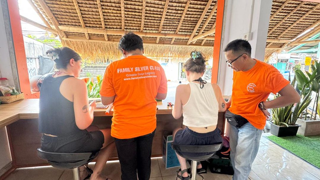 Canggu Family Silver Jewelry Class: Design Your Own Forever Souvenir