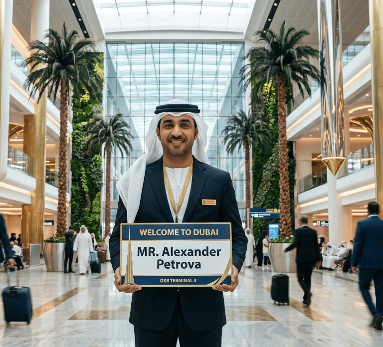Dubai Airport Private Transfer ⇄ Dubai|Abu Dhabi|Jumeirah