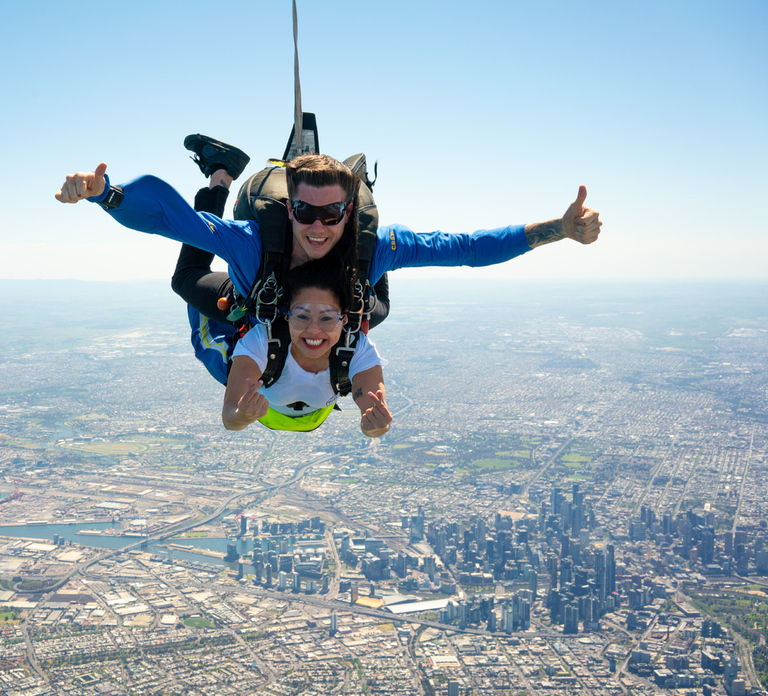 Melbourne: Tandem Skydive Experience over St. Kilda Beach