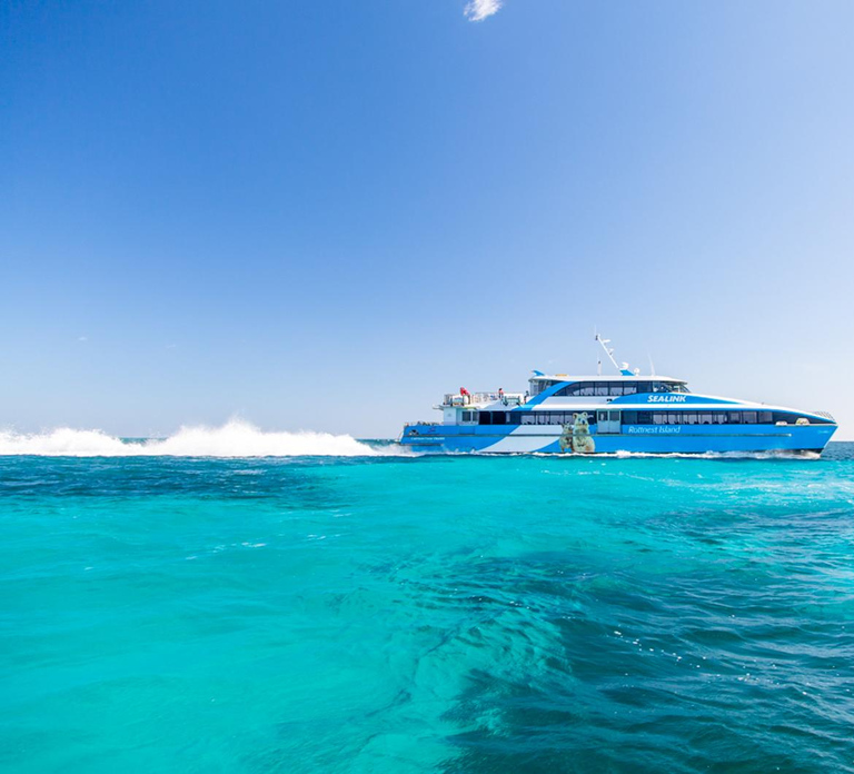 From Perth: Rottnest Island Ferry & Admission