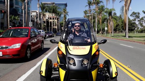 GPS Talking Electric GoCar: 2 Hour Coronado tour Day Tours
