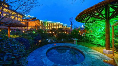 Yuquanwan Hot Spring, Sichuan, China