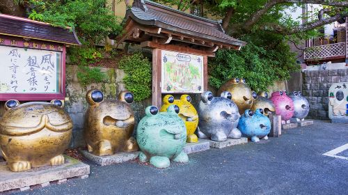 Japan Fukuoka Nyoirin-ji Temple on Qingying Mountain, Mount Yufu Trailhead, Yufuin, and Beppu Hells One-Day Tour