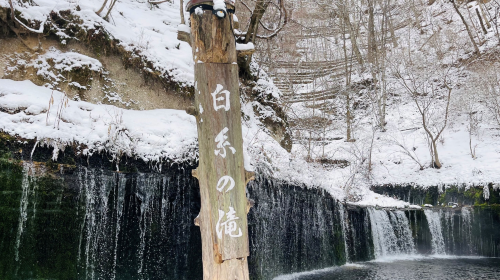 Private Charter Day Tour: Karuizawa Stone Church, Shiraito Waterfall & Kumoba Pond from Tokyo