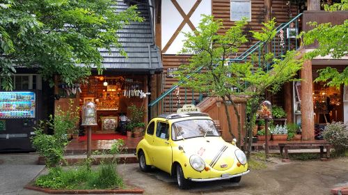 1-Day Tour of Kyushu's Fairy Tale Nature in Japan · Zoo · Yufuin Fairy Tale Street · Mountain Views
