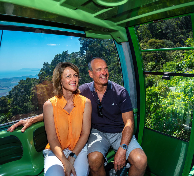 Cairns: Skyrail Cableway to Kuranda and Rail tickets