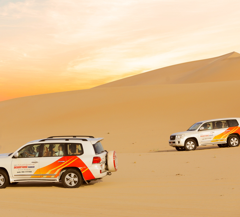 Abu Dhabi: City Tour and Desert Safari Package