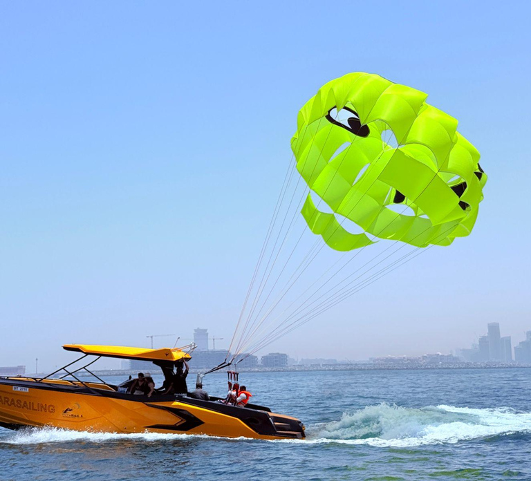Dubai: Parasailing Experience over the Arabian Gulf