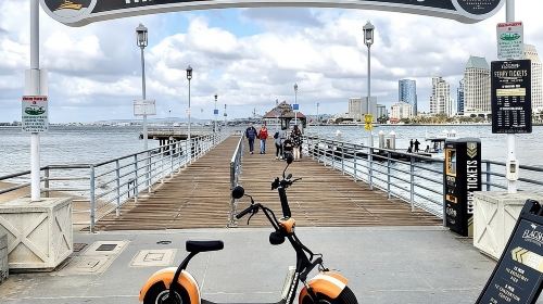 San Diego Guided Scooter Tour: Downtown & Balboa Park Highlights Day Tours