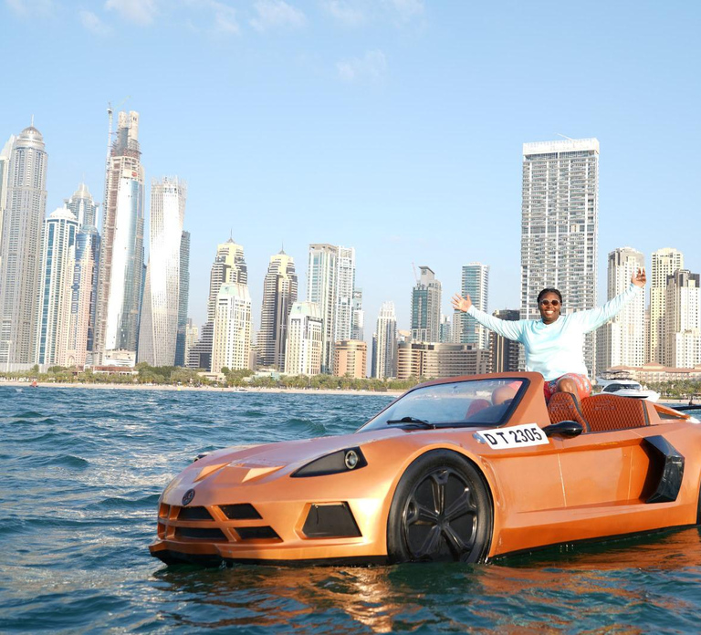 30 MINUTES JET CAR ACTIVITY IN DUBAI MARINA