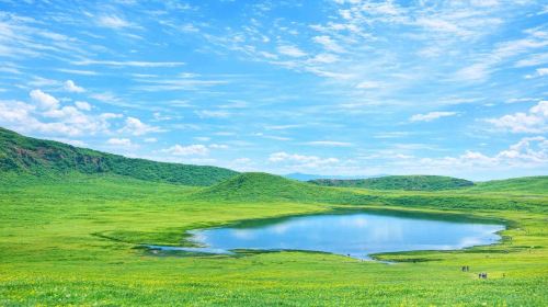 1-day tour to Fukuoka's hidden shrine, Aso Volcano, Kusasenri, and Kurokawa Onsen