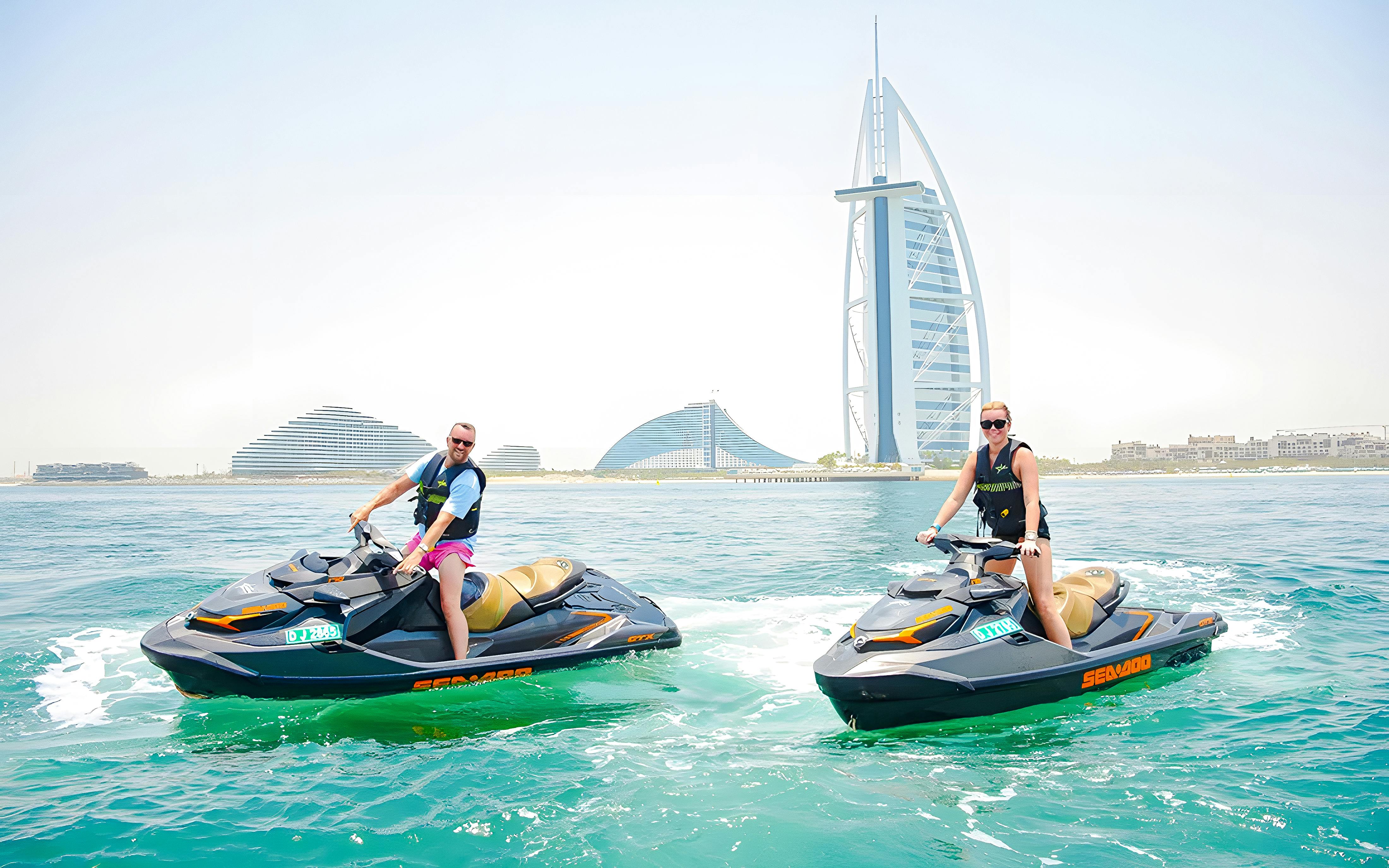 Self Drive Jet Ski Tours - JBR, Ain Dubai, Bluewaters & The Atlantis