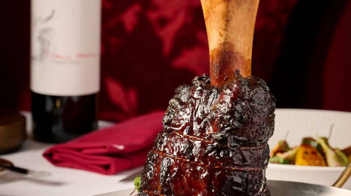 Three-course meal at Carna By Dario Cecchini steakhouse on the 74th floor of SLS Dubai Hotel