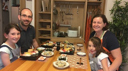 3-Hour Small-Group Sushi Making Class in Tokyo