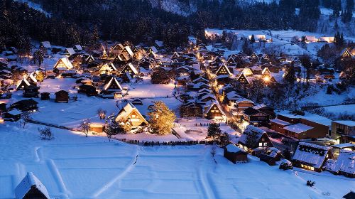Nagoya Shirakawa-go 1-Day Tour [Limited Illumination Season | Small Group of 9 with Village Viewing & Multilingual Service] Day Tours