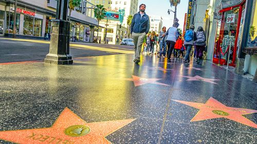 one-day tour in Los Angeles, USA – Hollywood Walk of Fame/Beverly Hills & Rodeo Drive
