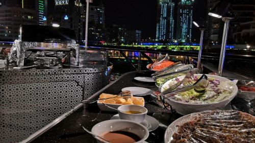 From Dubai Cruise: Gourmet Dinner Cruise on the Marina Day Tours