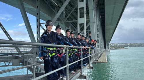 AJ Hackett Auckland Bridge Bungy & Climb