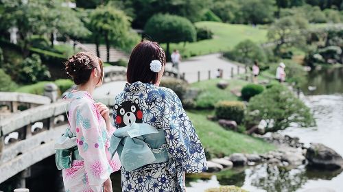 Kyushu Kumamoto Suizenji Kimono Rental Private Experience Day Tours