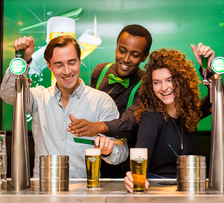 Amsterdam: Heineken Experience Ticket with optional Rooftop